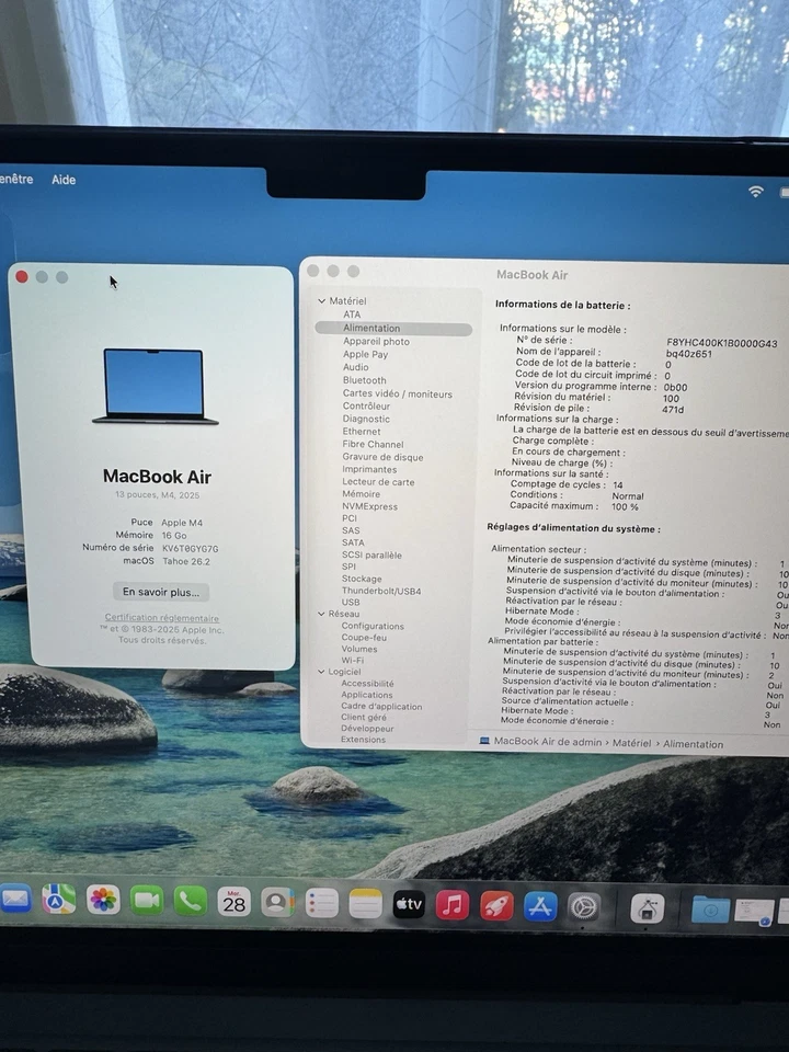 Apple MacBook Air 13" M4 · 16GB · 256GB, photo 2 sur 5