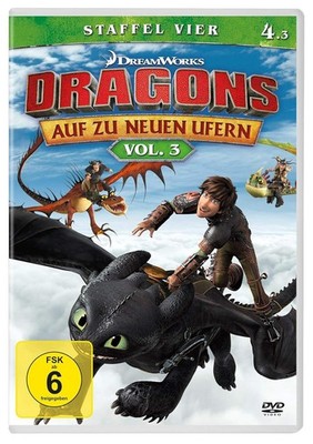 DRAGONS-AUF ZU NEUEN UFERN-STAFFEL 4- Vol. 3 -    DVD NEU OVP