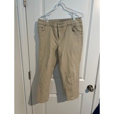Chico  s Platinum Denim Pants   Size 1.5 US 6/8 