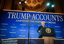 PRESIDENT DONALD TRUMP REMARKS ANDREW W. MELLON 2026 13X19 PHOTO
