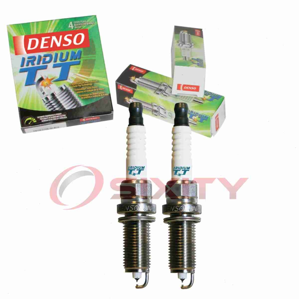 2 pc DENSO 4712 Iridium TT Spark Plugs for LR0 50998 LR0 41664 LR0 32080 fz