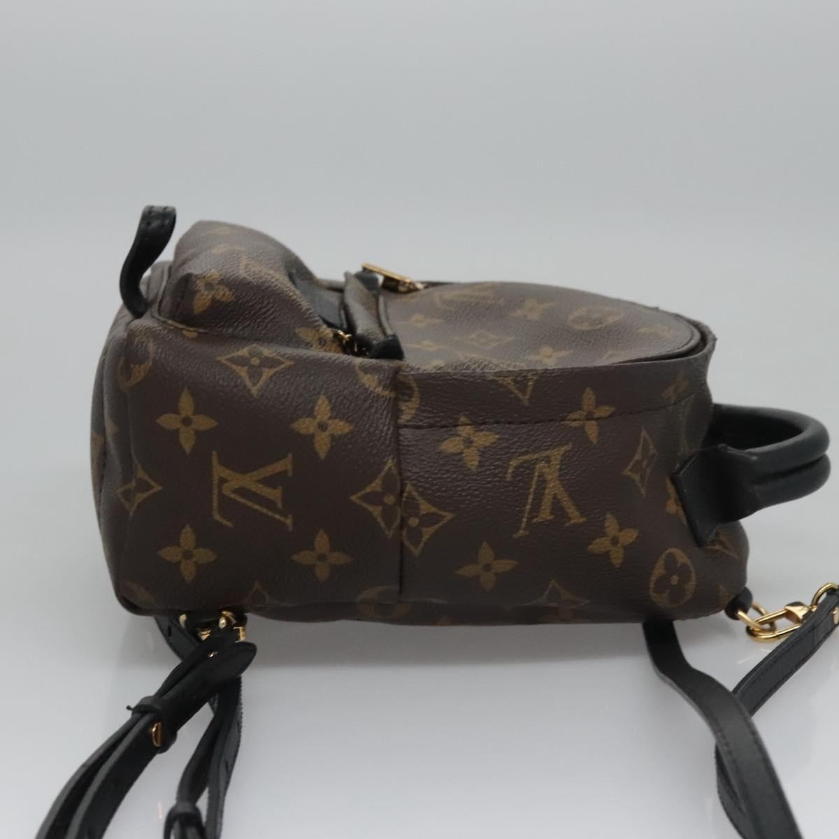 LOUIS VUITTON Monogram Palm Springs MINI Backpack M41562 LV Auth