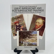 24 Full-Color Postcards of Great Impressionist and Post-Impressionist Paintings