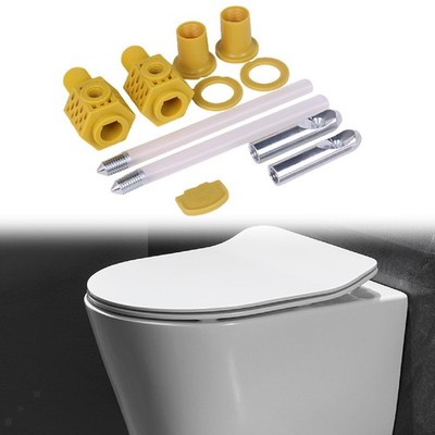Wall Hung Toilet Seat Fixing Kit Fittings Wall Mounted Toilets Part Easy to