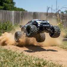 All-Terrain 4x4 Brushless RC Car, 50 Mins Playtime, 1:18 Scale Monster Truck