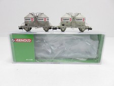 (RBT400) Arnold HN6639 2er-Set Silowagen "Dyckerhoff" DB, DC, N, OVP