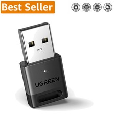 Ultra-Compact Bluetooth 5.3 Adapter for Windows - Plug and Play Convenience