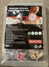 Ginseng-Infused Eight Treasure Tea Five Treasures 20 Bags New 10/28/26