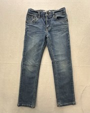 Levi's 511 Boys Slim Performance Blue Denim Jeans Size 7 23x20 Medium Wash