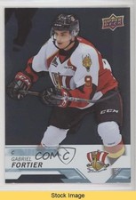 2018-19 Upper Deck CHL Silver Gabriel Fortier #50 READ ek6