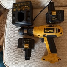 Dewalt  12volt Drill With 2 Batteries And Charger, Spares Or Repair