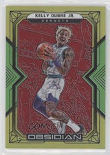 2021 Obsidian Electric Etch Red Yellow & Green Flood /99 Kelly Oubre Jr #59 0vc5