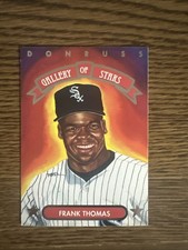 Frank Thomas 1992 Donruss Gallery of Stars Baseball Card Chicago White Sox GS-12