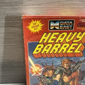 Heavy Barrel NES Game w/ Box (No Manual) Tested Authentic - Nintendo