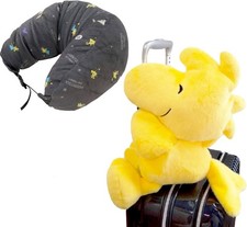 Muñeca de peluche PEANUTS Woodstock transformada en almohada para el cuello micro cuentas fusión