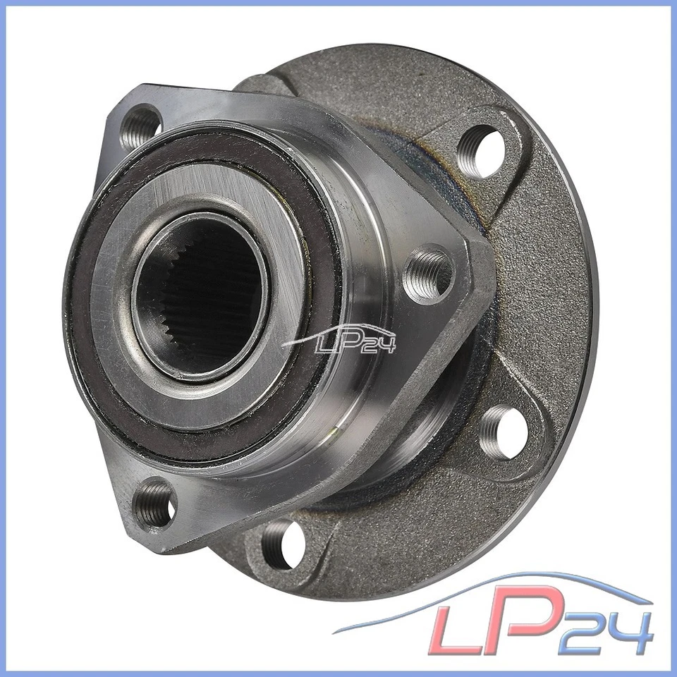 2x KIT MOYEU DE ROUE+ROULEMENT AVANT GAUCHE+DROIT POUR VW GOLF PLUS 5M 5 1K 6 5K - Photo 3/3