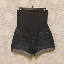 Signature By Levi Strauss Gold Maternity Denim Women Shorts Size Medium