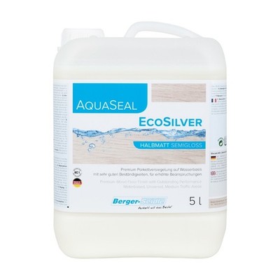 Berger-Seidle AquaSeal EcoSilver Parkettsiegel 1K Wasserlack 3 Glanzgrade