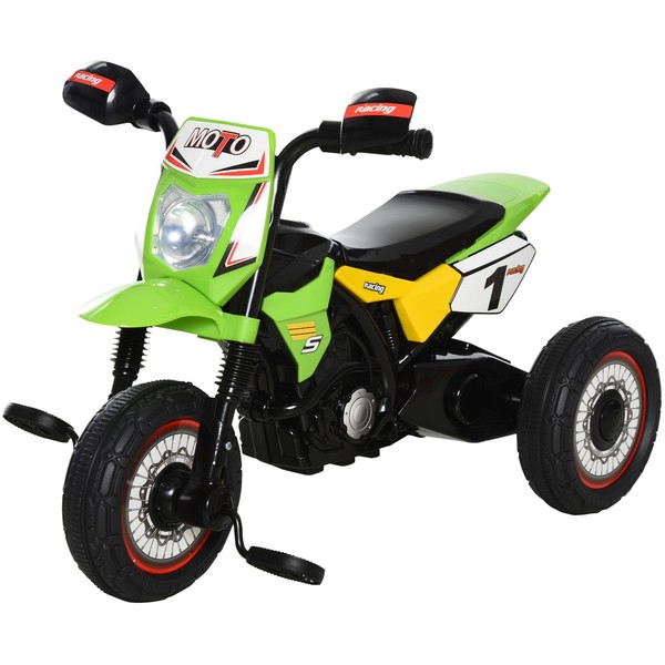 Moto Correpasillos para Niños de 18-36 Meses Triciclo para Niños con 3 Ruedas Lu