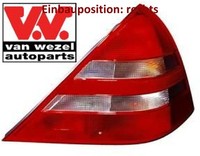 Van Wezel 3013932 Heckleuchte Rechts RüCklicht Hecklicht RüCkleuchte