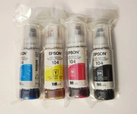 Original Epson 104 Tintenflaschen C,M,Y & Bk Multipack FüR Epson Ecotank