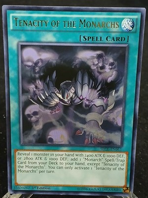 Yu-Gi-Oh! Tenacity of the Monarchs SECE-EN061 R MP