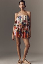 NWT FARM RIO for Anthropologie Mini Dress