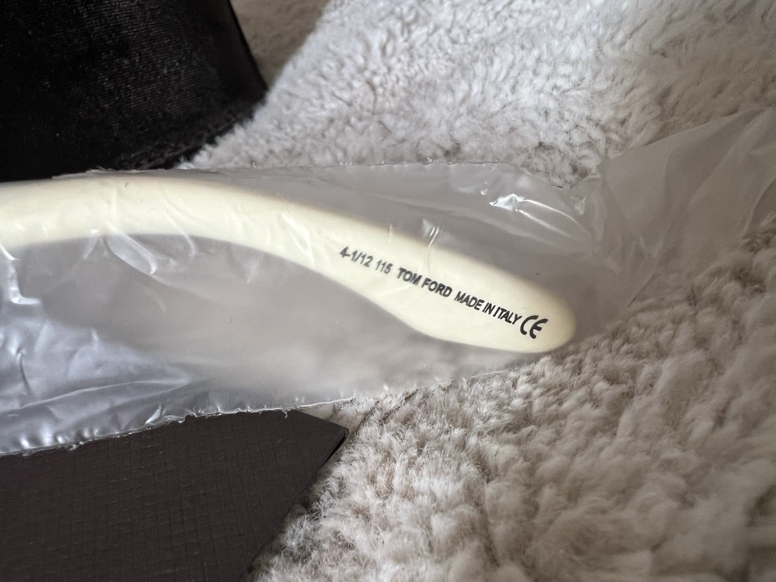 Tom Ford Grant Off White Gradient FT267 Shield Sunglasses - Rare DISCONTINUED image 6