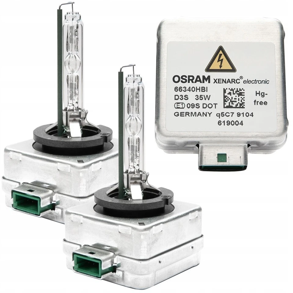 Osram 66340HBI Xenarc 35W D3S PK32D-5 4600K HID Xenon Light Bulb (2 Pack) - Image 4 of 4