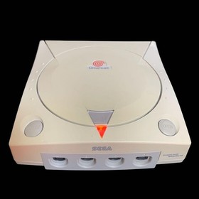 Sega Dreamcast HKT-3000 Console Set With VMU 4 Games Tested First Kiss Air JP