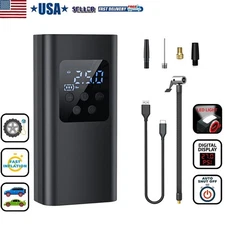 150 PSI Air Compressor Tire Inflator For Car Moto Bike Tires Air Pump Portable