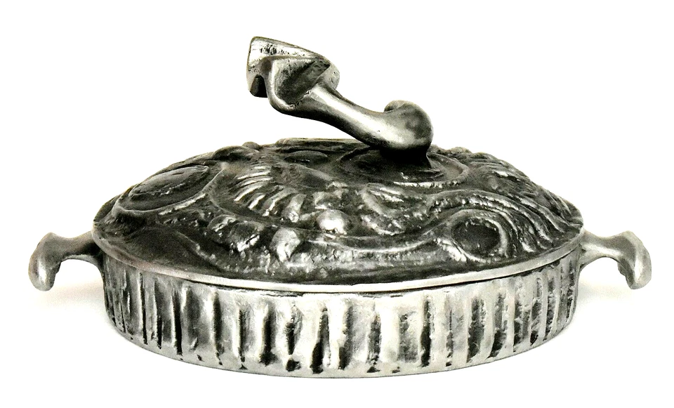 Vintage Don Drumm Mid Century Modern Aluminum Cast 3 Qt Casserole w/Lid - Image 2 of 4