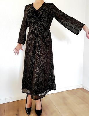 Damen Maxi Abendkleid Lang Partykleid Neu Gr S 36 Women Long Evening Dress New