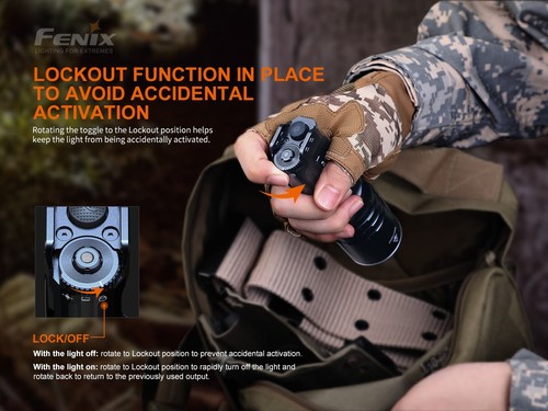 Fenix TK35UE V2.0 5000 Lumens 500 meter Distance Rechargeable Flashlight - Picture 4 of 7