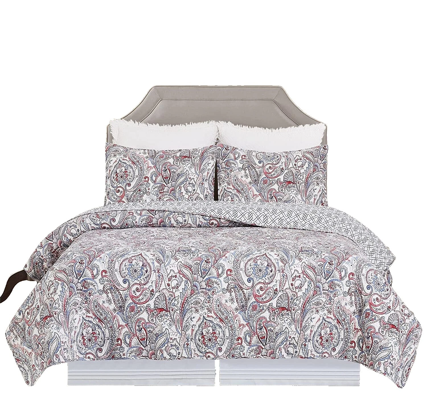 Paisley King Multicolor Quilts, Bedspreads & Coverlets