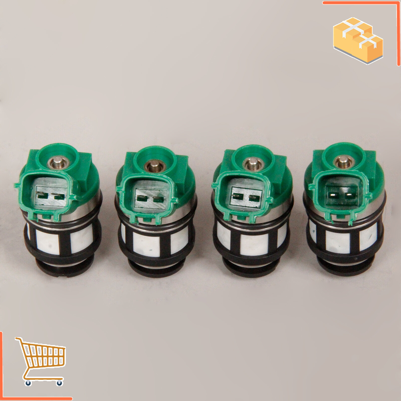 4x Fuel Injectors For 20002004 Nissan Frontier Xterra 9697 Pickup 2