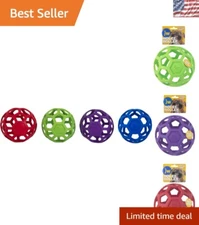 Interactive Hol-ee Roller Ball - 7.5 Inch Dog Puzzle Toy for Mental Stimulation