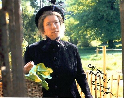 Emma Thompson signed 10-8 Autogramm Nanny McPhee