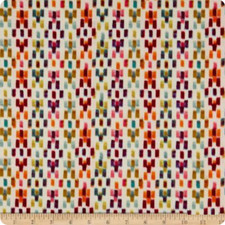 Stof of France Mohican Rectangle Multi Cotton Quilting Fabric By The Yard