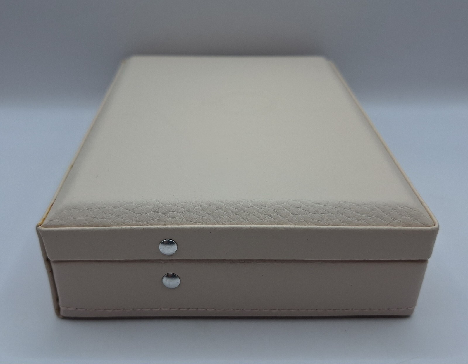 Pandora Limited Edition Genuine Leather Jewelry Box Blush Cream Pink VGC image 7