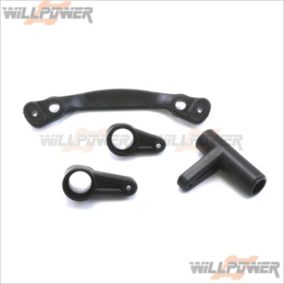 Steering Plastic SET #GS014 (RC-WillPower) CEN Reeper/Colossus XT