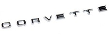 USA-Made Rear Bumper Chrome Letter Set / For 74-75 CORVETTE / Trim Emblem 5001