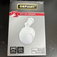 Defiant 240-Degree White Motion Activated Wired Outdoor Dusk-to-Dawn Replacement