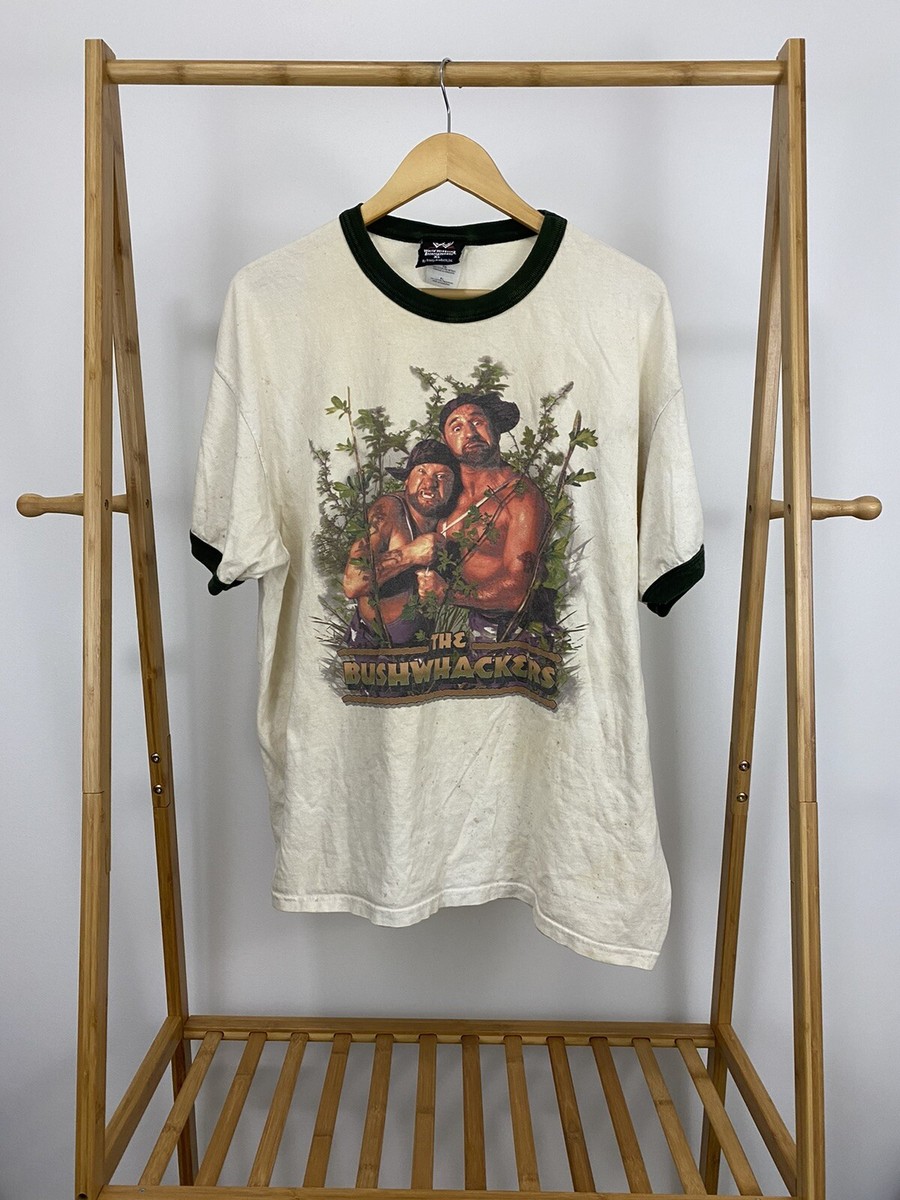 RARE VTG The Bushwhackers WWE WCW WWF Wrestling Promo Legends T