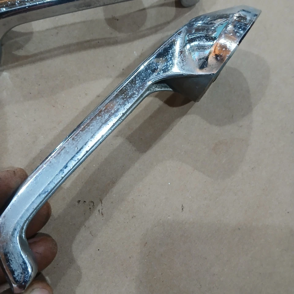 1957-1958 Plymouth Door Handle Window Crank Belvedere Fury Savoy 2 Door Hardtop - Image 3 of 4