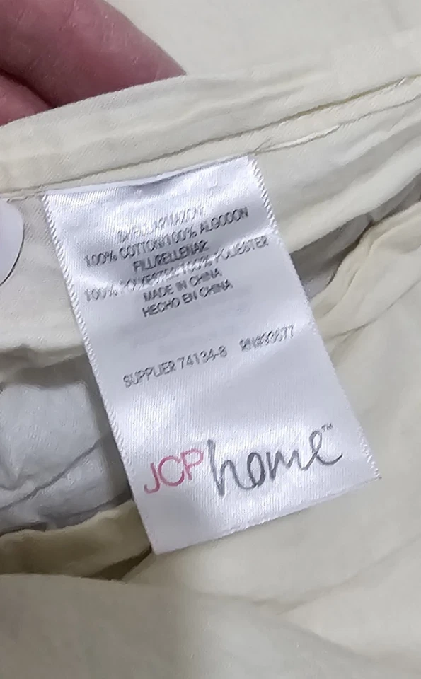 JC Penny Home Quilted Pillow Shams - Image 2 of 2
