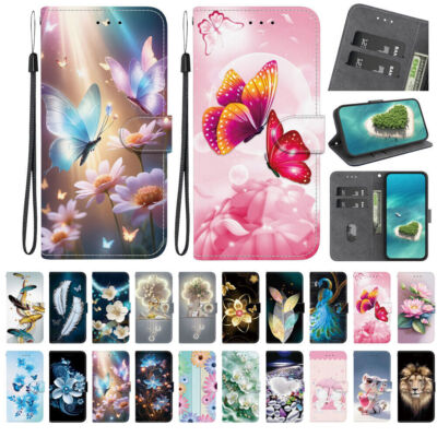 Lion Butterfly Flower Bear Phone Case for Honor 70 80 SE 90 Pro 50 Lite X5 Plus