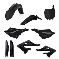 Acerbis Set Motorradverkleidungen Plastics Schwarz Yamaha YZ 125 2022 2023 2024