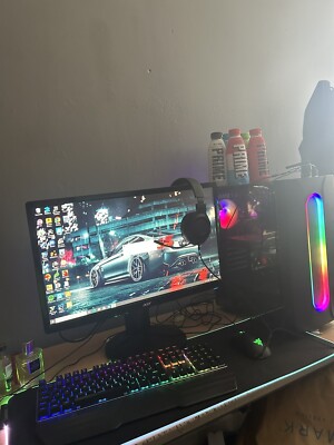 GAMING PC BUNDLE - 2 Monitors & More | eBay UK
