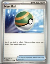Pokemon SV01: Scarlet & Violet Base Set Nest Ball #181/198 Uncommon